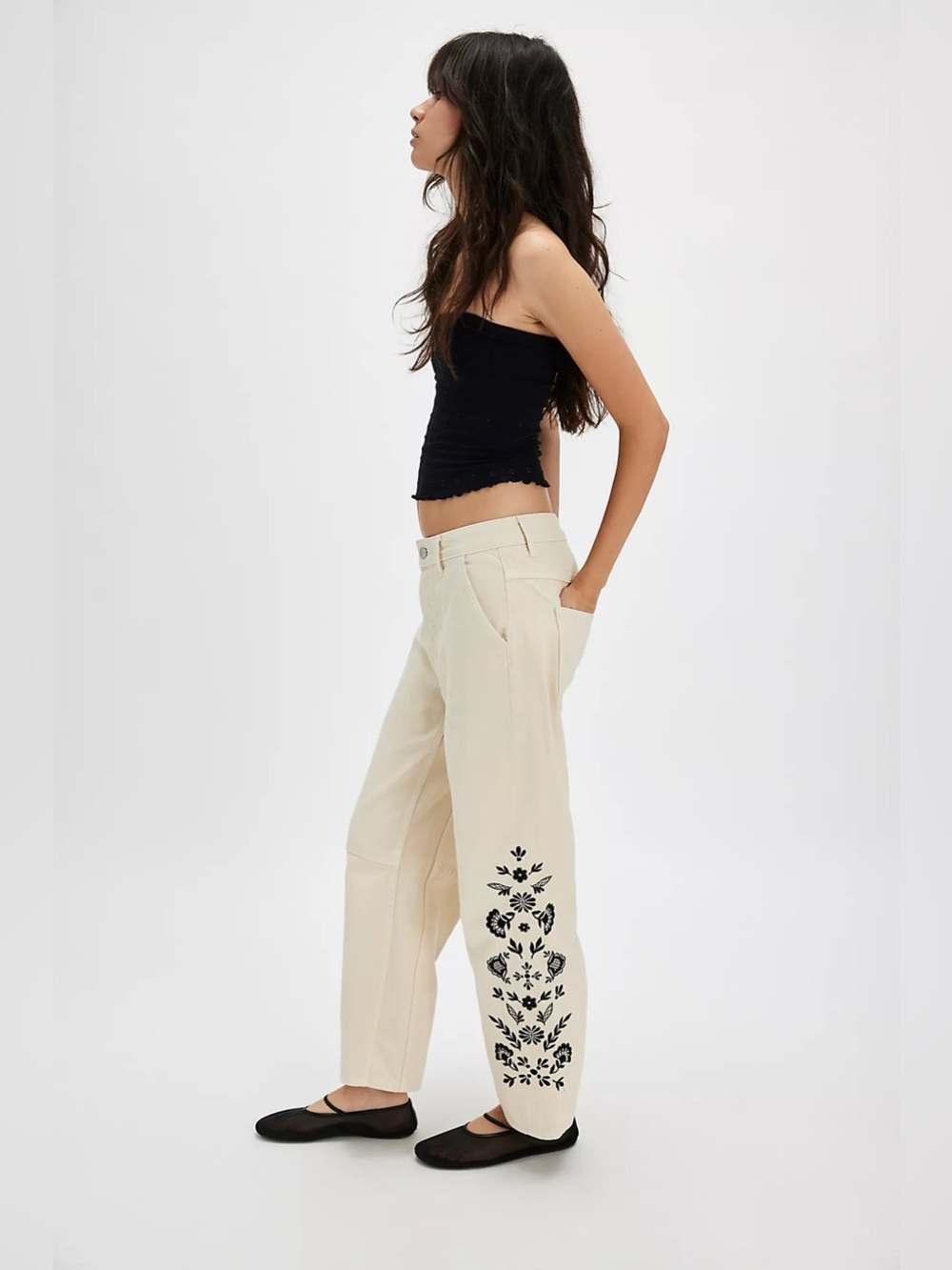 Driftwood Barbara Embroidered Jeans